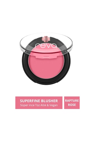Süper Ince Toz Allık - Superfine Blusher Rapture Rose - No: 701 - Vegan & Temiz Içerik Açık Pembe