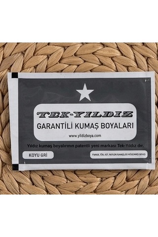 34 - Kumaş Boyası Kurşuni Koyu 11 Gr 10