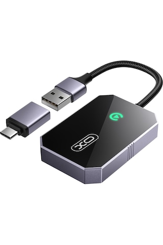 Xo Is Beauty Cz016 Kablosuz Carplay Adaptörü, 6 Ve Ile Üzeri Uyumlu, Usb Bağlantılı, Wi-fi + Bluetooth, Sesle Kontrol