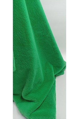Yeşil Peluş Kumaş
