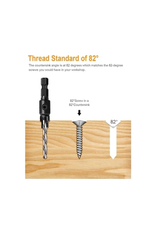 Havşa Matkap Ucu Seti, Ahşap İşleme İçin Ayarlanabilir Havşa Aletleri, Tezgah Lavabo Deliklerinde Pah Kırma