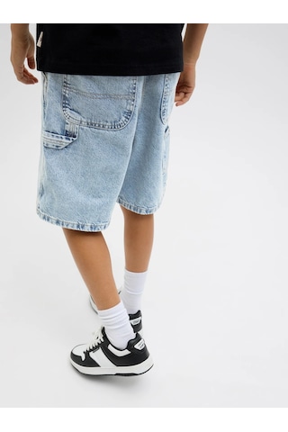 Jack & Jones Jack&jones Jjıtony Jjcarpenter Erkek Çocuk Denim Şort 12277786 Mavi
