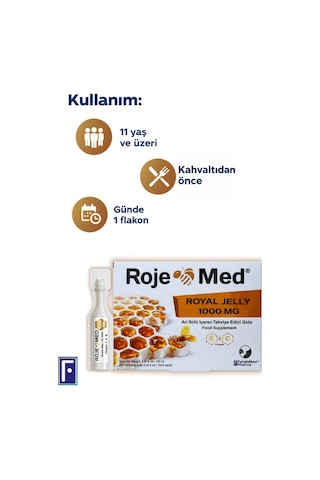 Royal Jelly 1000 Mg Arı Sütü Fresh Vitamin C & E 10 Shot 2'li Avantaj Paketi