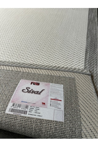 Sisal Halı Salon, Oturma, Yatak Odası Halısı 160x230 Desen Kodu 79266-095 Bej