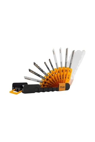 Rts2 Dekupaj Testere Bıçağı Seti, Ahşap/metal İçin, 10 Parça Rotor
