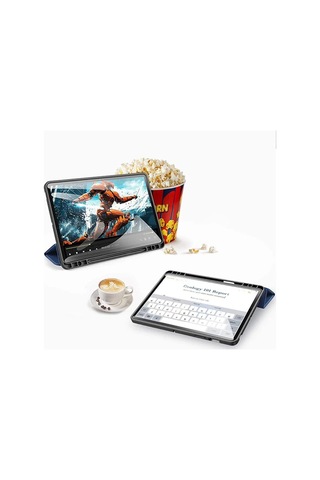 Dux Ducis Sm Galaxy Uyumlu Tab S8 X700/x706 S7 T870/t875/t876b - Kılıf Kalem Yerli Mıknatıslı Domo Series- 5775 Arka - Kapak