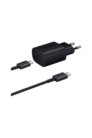 Fitplus Fp-ta900 25w Type-c To Type-c Şarj Aleti Ve Kablo Set - Siyah -