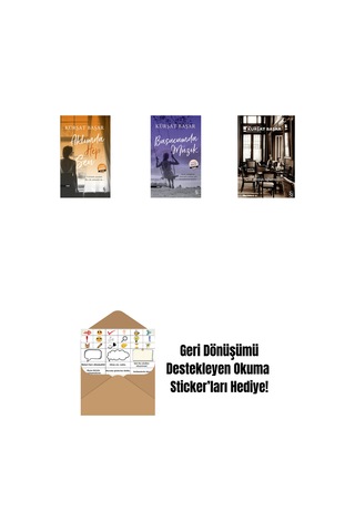 Aklımda Hep Sen Midi Boy + Başucumda Müzik Midi Boy + Çok Güldük, Ağlamayalım + Okuma Sticker'ları
