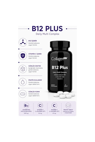 Collagen Forte Platinum B12 Plus Methylcobalamin 30 Tablet