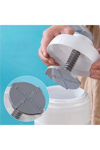 Jialan Tıraşlı Buz Makinesi Ev Küçük Manuel Buz Kırıcı El Beyaz