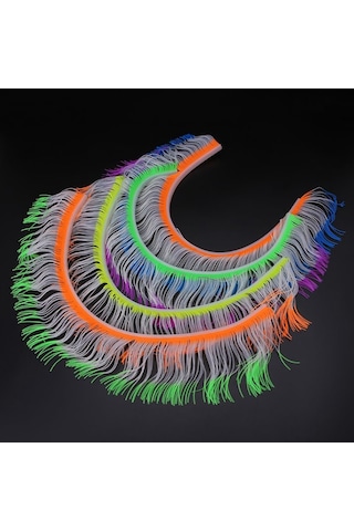 Sones Akvaryum Balık Tankı Peyzaj Dekorasyonu Silika Jel Simülasyon Yazılımı Mercan Floresan Anemon, Boyut: 100cm