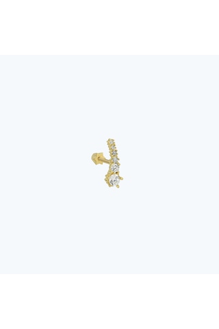 Altınbaş Altın Tragus Piercing Trgsbt052-25854 Altın