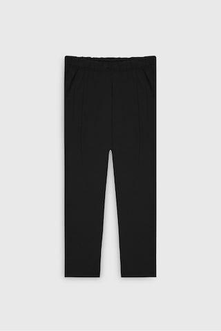 AC&Co / Altınyıldız Classics  Erkek Sıyah Pamuklu Standart Fit Normal Kesim Beli Lastikli Cepli Pijama Altı Sıyah Siyah