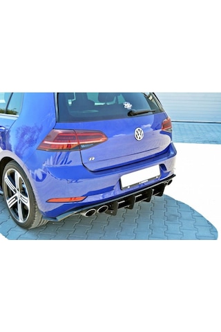 Volkswagen Golf 7.5 R Arka Tampon Splitteri Parlak Siyah