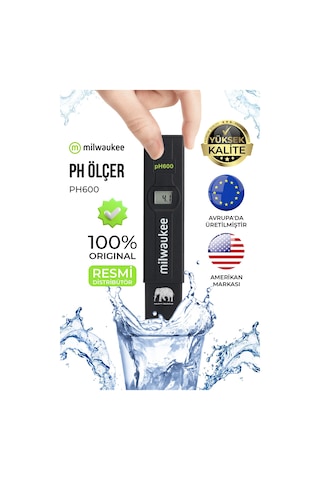 Milwaukee Ph600 Dijital Ph Kalem Taşınabilir Ph Metre