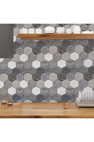 Opulentliving Su Yalıtımlı Pvc Duvar Kağıdı - Mutfak, Banyo, Oturma Odası - Ekonomik Ve Çevre Dostu Desenler