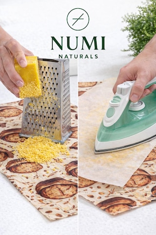 Balmumu Bez Yenileme Kiti Balmumu Blok + Doğal Kumaş Yenileme Seti Natural
