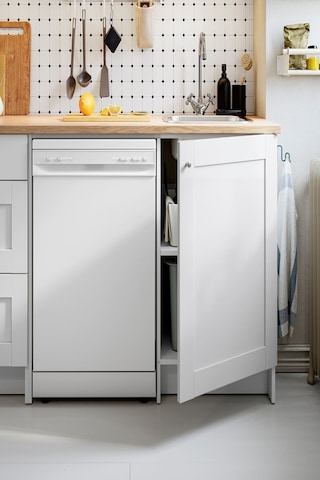 Ikea Beyaz Pratik Mutfak Dolabı 120x61x91 Cm Dekoratif Beyaz