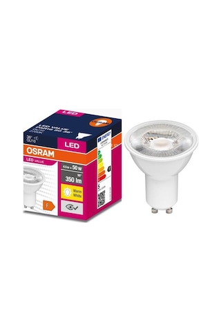 Osram Par16 4,5W (50W) Tasarruflu Starter Ayak Çanak Ampul 2700K(336962233)