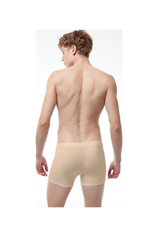 Malabadi Görünmez Boxer Erkek Ten Rengi Likralı Modal Iç Göstermeyen Boxer 058 Ten Rengi