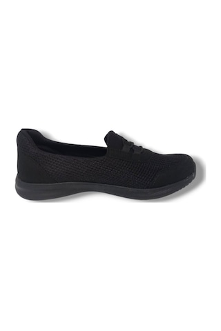 Black Sea 575-25 Anorak Slip On Anatomik Kadın Sneaker Siyah