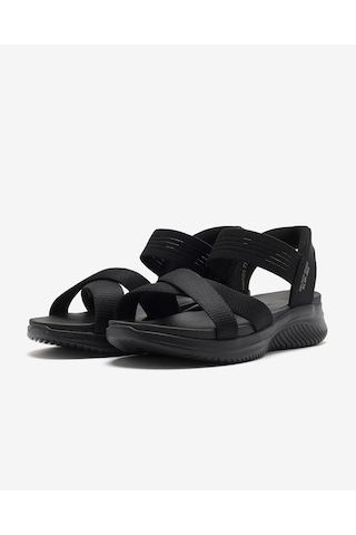 Skechers Ultra Flex 3.0 - Never Better Kadın Siyah Sandalet 119975 Bbk Siyah