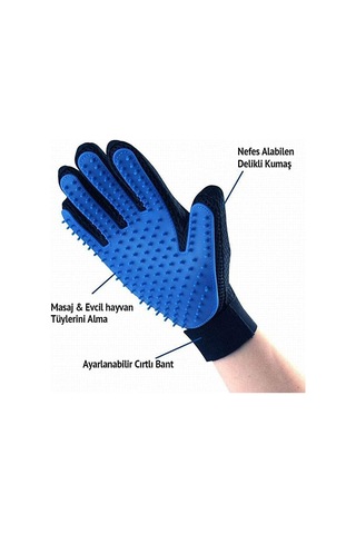 Jialan Evcil Hayvan Kedi Köpek Tüy Toplama Eldiveni