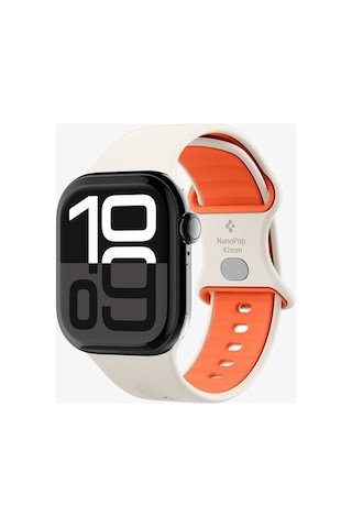 Spigen Apple Watch 49/46/45mm Ultra 3/2/1 / Seri 11/10/9/8/7 İle Uyumlu Kordon Band Nano Pop Açık Mavi
