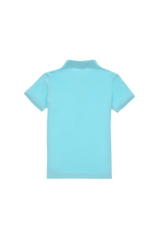 U.S. Polo Assn. Kız Çocuk Aqua Polo Yaka Basic Tişört 50306036-VR007