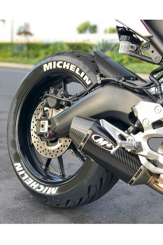 Michelin Lastik Yazısı 2.5 Cm 4 Adet Araç - Motorsiklet