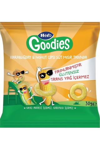 Hero Goodies Süt Mısırlı Cips 30g X8