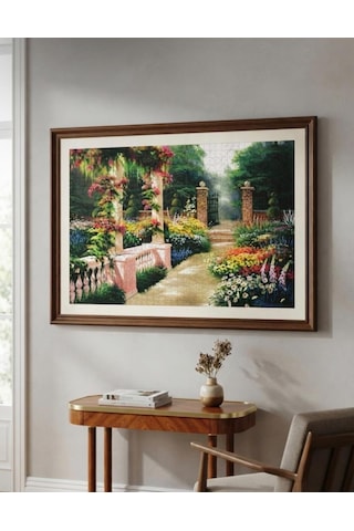 Akşam Yemeği Ve Botanik Bahçesi İkili Set - 1000 + 500 Parça İkili Puzzle Seti