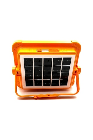 Ulzyvf 200w Turuncu Portatif Solar Led Projektör Yüksek Güçlü