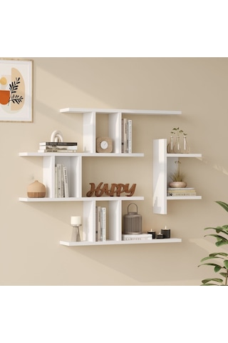 Wall 25 Duvar Rafı Beyaz Wal25-w Beyaz