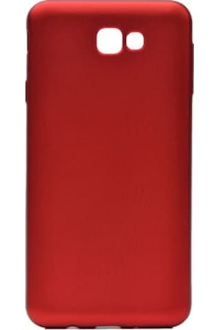 Samsung Galaxy Uyumlu J7 Prime Kılıf Esnek Yapılı İnce Slim Silikon Kapak Ryc/premier Kirmizi