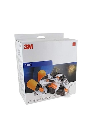 3M 1100 Ipsiz Kulak Tıkacı Snr- 37Db
