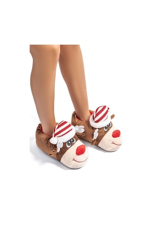 Twigy Nano Kadın Panduf Kahverengi 36/41 CC0511 Kahverengi