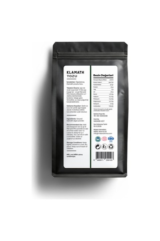 Organik Klamath Yosunu 50g, Premium Klamath Algae Powder Glutensiz, Vegan, Katkısız