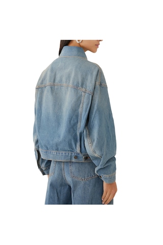 Haikure Denim Ceket Mavi