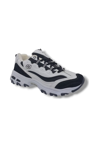 Zerhan Solazer 0490 Kadın Beyaz Sneakers Spor Ayakkabı Beyaz