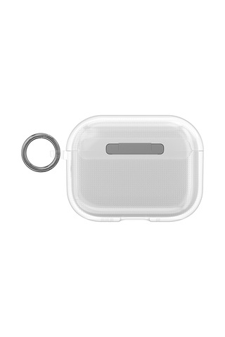 Apple Uyumlu AirPods Pro 3 Wiwu İshield Pro Hc-301 Airbag Tasarımlı Parmak İzi Bırakmayan Kılıf Şeffaf Şeffaf