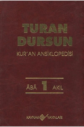 Kur´An Ansiklopedisi Seti 8 Cilt Turan Dursun - Kaynak Yayınları