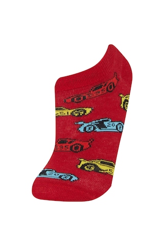 DeFacto Erkek Çocuk Cars 2'li Pamuklu Patik Çorap E5229A8NSKR1