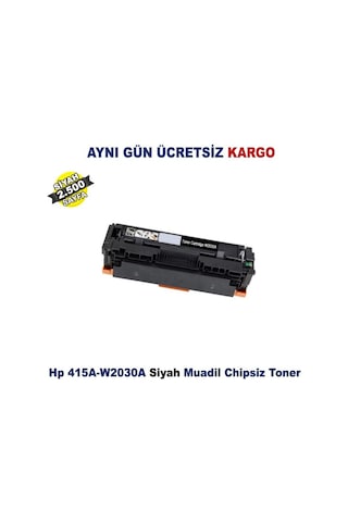 Hp ColorLaserJetPro 415A|M479FNW 1 SET Çipsiz Uyumlu Toner