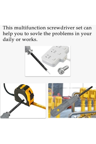 Tongxida Tamir Aleti Seti: 17 Parça Çift Uçlu Tornavida, Ev Ve İş İçin, Geniş Uygulama Alanı