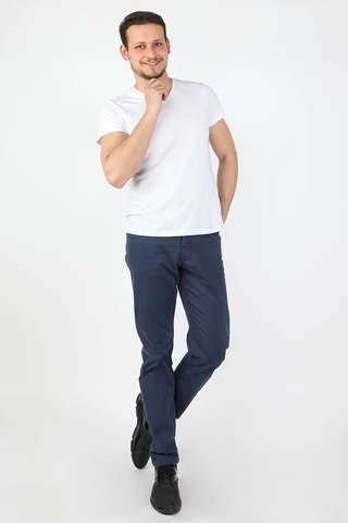 Erkek 5 Cep Gabardin Pantolon Lacivert