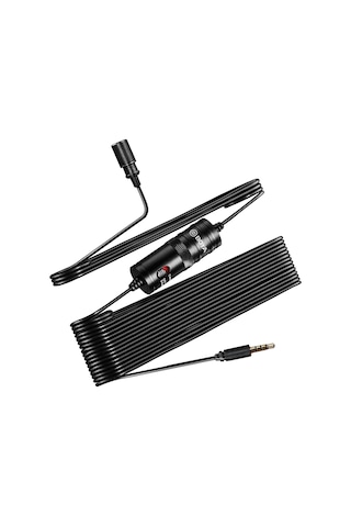 Yaleker Boya By-m1 Evrensel Mikrofon: Kamera, Dslr, Telefon Uyumlu, Taşınabilir, Yüksek Hassasiyet