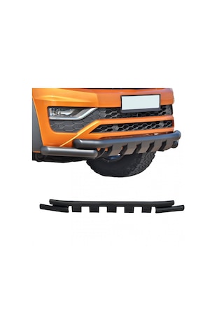 Mitsubishi L200 2014 - 2021 Siyah Shark Ön Koruma Demiri