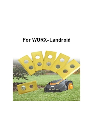 Dancemonkey Worx Landroid Çim Biçme Makinesi Yedek Bıçakları, 36 Adet Paslanmaz Çelik