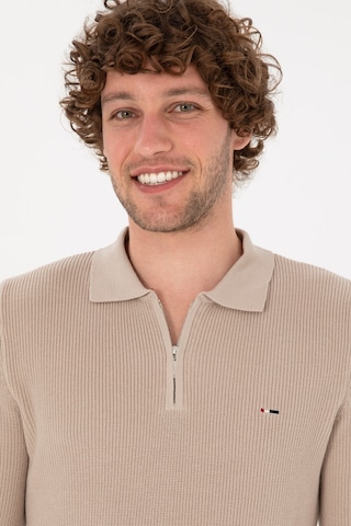 U.S. Polo Assn. Erkek Taş Basic Kazak 50313685-VR049
